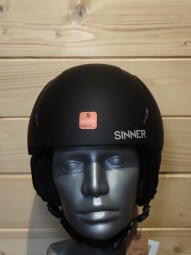 PRILBA SINNER CREST MATTE BLACK 50-54CM